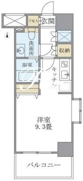 KDX吾妻橋レジデンス 1004 間取り図