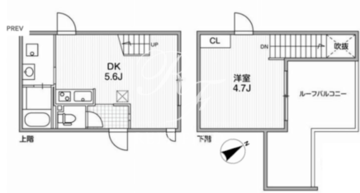 アレーロ代々木 405 間取り図