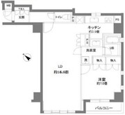 カスタリアお茶の水 505 間取り図