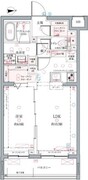 クレヴィスタ墨田 308 間取り図