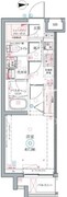 クレヴィスタ墨田 408 間取り図