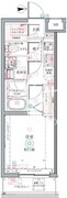 クレヴィスタ墨田 319 間取り図