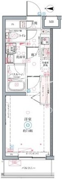 クレヴィスタ墨田 210 間取り図