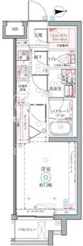 クレヴィスタ墨田 109 間取り図