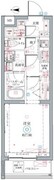 クレヴィスタ墨田 413 間取り図