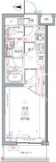 クレヴィスタ墨田 512 間取り図