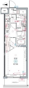 クレヴィスタ墨田 309 間取り図