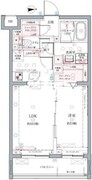 クレヴィスタ墨田 303 間取り図