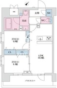 スプランディッド四ツ木 501 間取り図