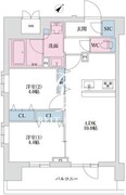 スプランディッド四ツ木 1301 間取り図
