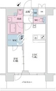 スプランディッド四ツ木 1002 間取り図