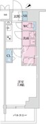 スプランディッド四ツ木 205 間取り図