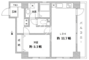 ラクラス田原町 404 間取り図