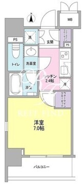 アプリコットガーデン 1102 間取り図
