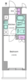 レジディア木場 418 間取り図
