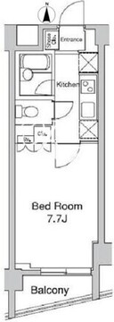 プラウドフラット代々木上原 203 間取り図