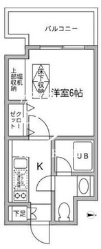 ラクラス木場公園 305 間取り図