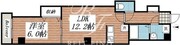ソレイユ蒲田 301 間取り図