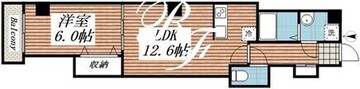 ソレイユ蒲田 702 間取り図