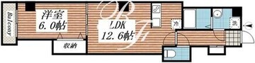ソレイユ蒲田 902 間取り図