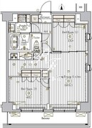 ミライズ五反野レジデンス 604 間取り図
