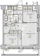 ミライズ五反野レジデンス 702 間取り図