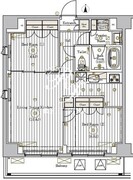 ミライズ五反野レジデンス 1001 間取り図