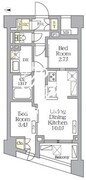 NOGATA RESIDENCE 203 間取り図