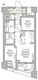 NOGATA RESIDENCE 203 間取り図