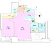 RBM築地レジデンス 1201 間取り図