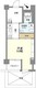 ガーデン原宿 204 間取り図