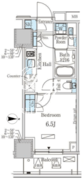 パークアクシス赤塚 1112 間取り図