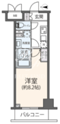 リージア経堂イーストプレイス 707 間取り図