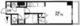 HF駒沢公園レジデンスタワー 2902 間取り図