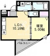 アンキ神宮前 304 間取り図