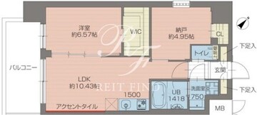 プレジオ新小岩EURO 205 間取り図