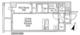 セヴェランス錦糸町 503 間取り図