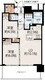 グランドシティタワー池袋 4117 間取り図