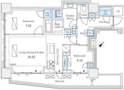 パークコート青山高樹町ザタワー 1003 間取り図