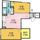 Majestic Life 三軒茶屋 302 間取り図