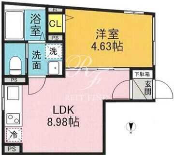Majestic Life 三軒茶屋 103 間取り図