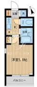 ザ・パーククロス市ヶ谷 209 間取り図