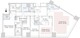 セントラルパークタワー・ラ・トゥール新宿 3910 間取り図