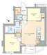 パークアクシス東京尾久 501 間取り図
