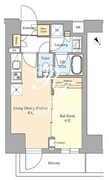 パークアクシス東京尾久 210 間取り図