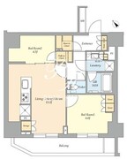 パークアクシス東京尾久 204 間取り図
