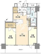 ザ・タワー十条 1704 間取り図