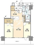 ザ・タワー十条 1904 間取り図