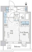 パークアクシス東陽町レジデンス 1505 間取り図