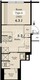 J-ARC池袋 402 間取り図